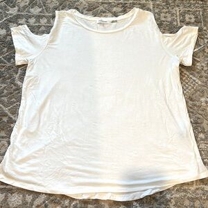 Calvin Klein cold shoulder blouse